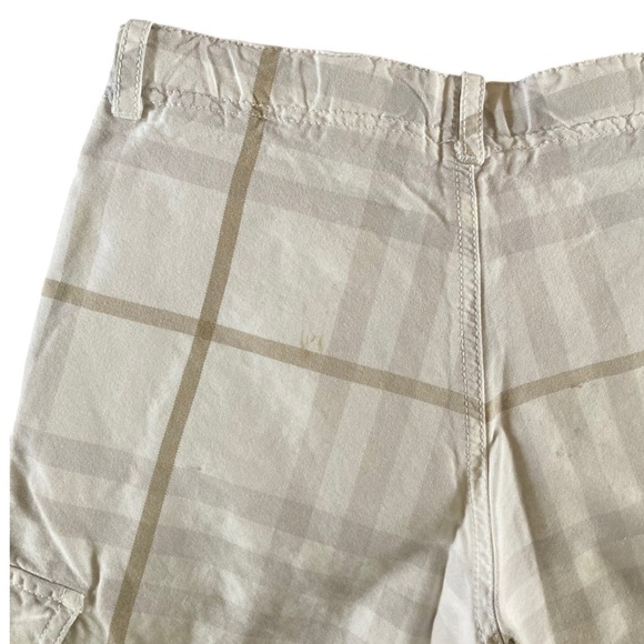 Burberry Cargo Plaid Shorts Boys 10 Years - Picture 3 of 9